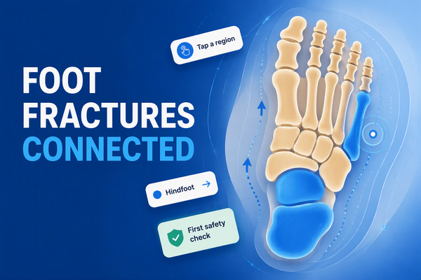Foot Fractures Connected